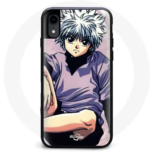 Coque pour Iphone XS Max Killua Zoldyck Hunter x Hunter flash Anime Ma... pas cher