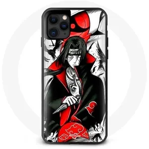MANIACASE Coque pour Iphone 12 Pro Max Itachi Uchiwa Naruto Anime Teaser pas cher