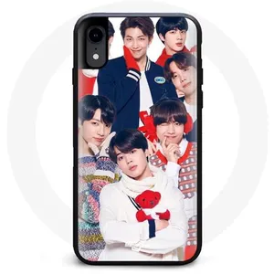 MANIACASE Coque pour Iphone XR BTS Affiche Memebers Cadeau de Noël 2023 Maniacas... pas cher