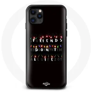 Coque pour Iphone 13 Pro Stranger Things Affiche Friends Don't Lie Joyeux noël Maniacase pas cher