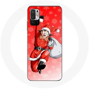 Coque pour Xiaomi Poco M3 Pro Anime Son goku dragon ball Le jour de Noël 2023 Maniacase pas cher
