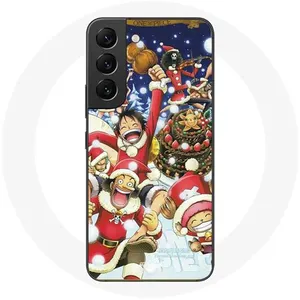 Coque pour Samsung Galaxy S22 One Piece Christmas Day Anime Manga Maniacase pas cher