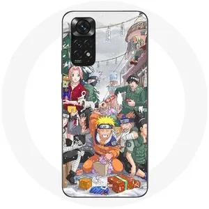 Coque pour Xiaomi Redmi Note 11 4G Naruto Christmas Day Anime Manga pas cher