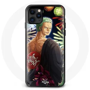 MANIACASE Coque pour Iphone 12 Mini One Piece Joyeux noël Zoro Anime Manga Mania... pas cher