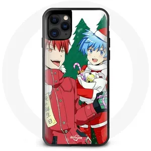 Coque pour Iphone 13 Pro Camera Karma et Nagisa Assassination Classroom Anime Christmas day Maniacase pas cher