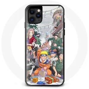 Coque pour Iphone 11 Naruto Christmas Day Anime Manga Maniacase pas cher