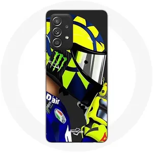 Coque pour Samsung Galaxy A33 5G Valentino Rossi Pilote de vitesse champion du monde Motogp Maniacase pas cher