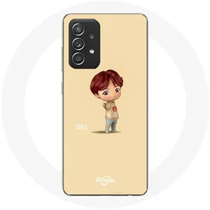 Coque pour Samsung Galaxy A33 5G BTS TinyTAN Animation Suga Maniacase pas cher