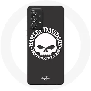 MANIACASE Coque pour Samsung Galaxy A33 5G Harley Davidson Motors Tete de mort M... pas cher