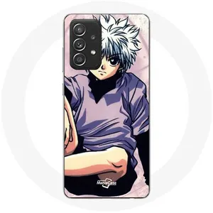Coque pour Samsung Galaxy A52 Killua Zoldyck Hunter x Hunter flash Ani... pas cher