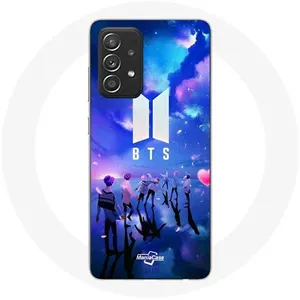 Coque pour Samsung Galaxy A52 Bangtan Sonyeondan BTS Fanart Logo Maniacase pas cher
