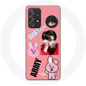 Coque pour Samsung Galaxy A33 5G BTS Bangtan Garçon BT21 Cooky Jungkook ARMY Maniacase pas cher