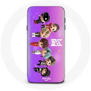 Coque pour Samsung Galaxy S5 BTS TinyTAN Animation Affiche RM Jin Suga... pas cher