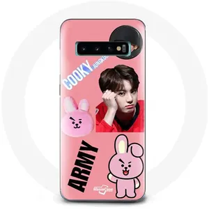 Coque pour Samsung Galaxy S10 BTS Bangtan Garçon BT21 Cooky Jungkook ARMY Maniacase