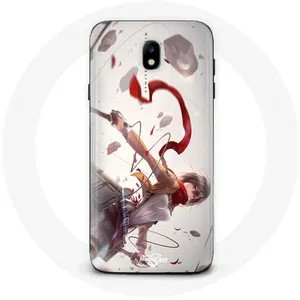 Coque pour Samsung Galaxy S5 Mikasa Ackerman Attaque des Titans Manga Maniacase pas cher