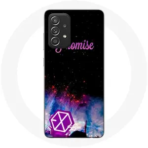 Coque pour Samsung Galaxy A33 5G Exo Groupe K-pop Logo Chanson Promise Maniacase pas cher