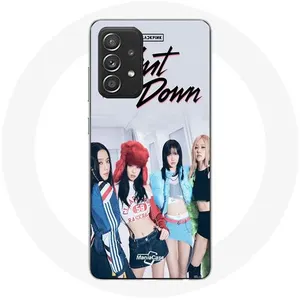 Coque pour Samsung Galaxy A52 Blackpink Affiche Born Pink Teaser Shut Down Maniacase pas cher