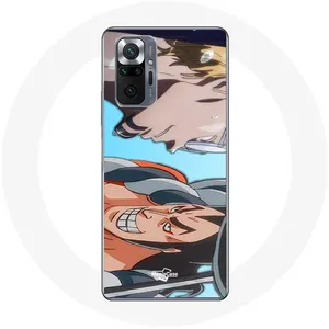 Coque pour Xiaomi Redmi Note 10 Pro Oden Et Rayleigh One Piece Anime Manga Maniacase pas cher