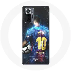 MANIACASE Coque pour Xiaomi Redmi Note 10 Pro Lionel Messi Club de football de B... pas cher