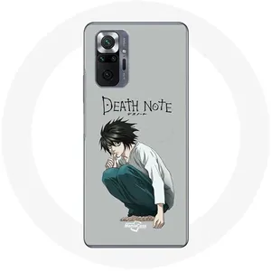 Coque pour Xiaomi Redmi Note 10 Pro Death Note Anime L Maniacase pas cher