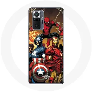 Comparateur de prix : Coque pour Xiaomi Redmi Note 10 Pro Avengers invaders Anciens soldats ...