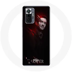 Coque pour Xiaomi Redmi Note 10 Pro Lucifer Série fond noir Maniacase pas cher
