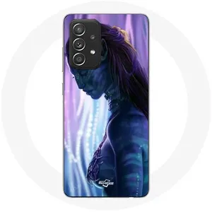 Coque pour Samsung Galaxy A52 Avatar Neytiri Saison 2 La Voie De L'eau Bande Annonce 2022 Maniacase pas cher