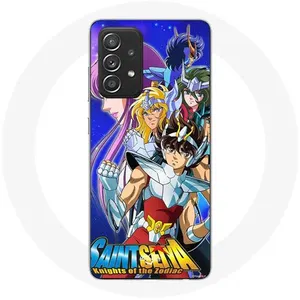 Coque pour Samsung Galaxy A52 Les Chevaliers du Zodiaque Anime Culte Saint Seiya Manga Maniacase pas cher