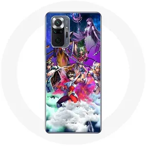 Comparateur de prix : Coque pour Xiaomi Redmi Note 10 Pro Les Chevaliers du Zodiaque Anime C...