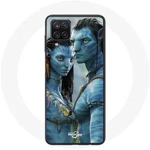 Coque pour Samsung Galaxy A12 Avatar Neytiri Et Jake Saison 2 La Voie De L'eau The Way of Water Bande Annonce 2022 Maniacase pas cher