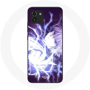 Coque pour Samsung Galaxy A03 Killua Zoldyck Hunter x Hunter Manga Ani... pas cher