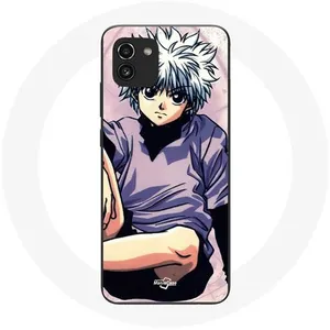 Coque pour Samsung Galaxy A03 Killua Zoldyck Hunter x Hunter flash Ani... pas cher