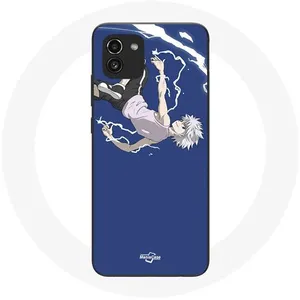 Coque pour Samsung Galaxy A03 Killua Zoldyck Hunter x Hunter Anime Man... pas cher