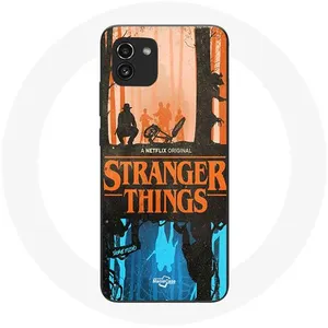 Comparateur de prix : Coque pour Samsung Galaxy A03 Stranger Things The Upside Down Couverture des amis Maniacase