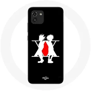 Coque pour Samsung Galaxy A03 Hunter x Hunter Manga Logo Noir Maniacase pas cher