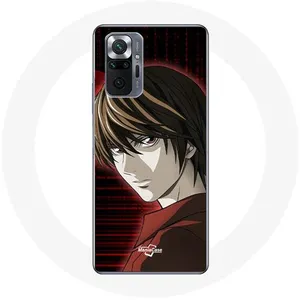 Coque pour Xiaomi Redmi Note 10 Pro Light Yagami Death Note Anime Manga Maniacase pas cher