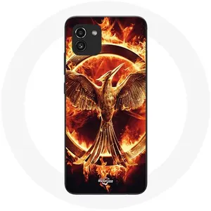 Coque pour Samsung Galaxy A03 Hunger Games Film Logo Maniacase pas cher