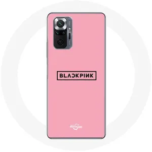 MANIACASE Coque pour Xiaomi Redmi Note 10 Pro Blackpink Groupe de K-pop Logo Fon... pas cher