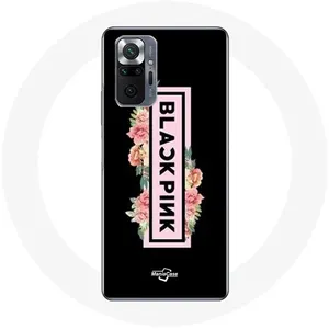 Comparateur de prix : Coque pour Xiaomi Redmi Note 10 Pro Blackpink Groupe de K-pop Logo Noi...