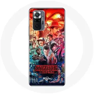 MANIACASE Coque pour Xiaomi Redmi Note 10 Pro Stranger Things Teaser Saison 4 Af... pas cher