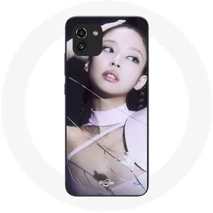 Coque pour Samsung Galaxy A03 Blackpink Born Pink Affiche Teaser Jennie Comeback Single Pink Venom 2022 Maniacase pas cher