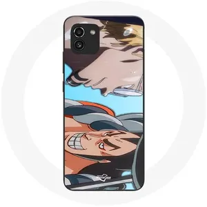 Coque pour Samsung Galaxy A03 Oden Et Rayleigh One Piece Anime Manga Maniacase pas cher
