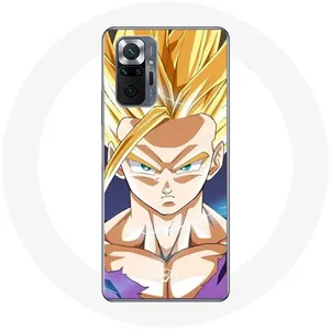 MANIACASE Coque pour Xiaomi Redmi Note 10 Pro Manga Dragon Ball Z Gohan pas cher