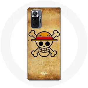 Coque pour Xiaomi Redmi Note 10 Pro Manga One Piece Tete de Mort Maniacase pas cher