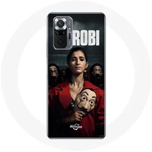 Coque pour Xiaomi Redmi Note 10 Pro La casa de papel Nairobi Saison 4 ... pas cher