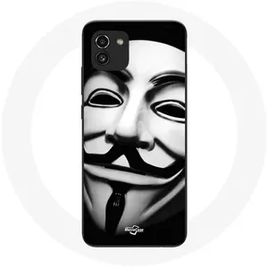 Coque pour Samsung Galaxy A03 Nous Sommes Légion Masque Anonyme Maniac... pas cher