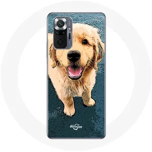 Comparateur de prix : Coque pour Xiaomi Redmi Note 10 Pro Golden retriever Chiot Maniacase
