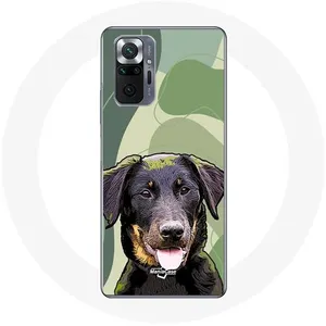 Coque pour Xiaomi Redmi Note 10 Pro Beauceron Noir Race de chiens Maniacase pas cher