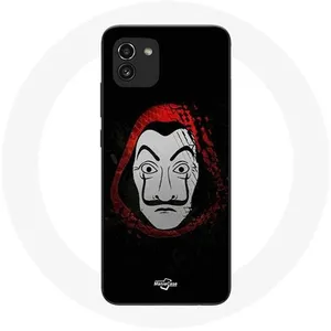 Coque pour Samsung Galaxy A03 La casa de papel Masque Maniacase pas cher