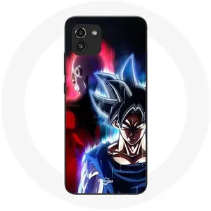 Coque pour Samsung Galaxy A03 Anime Dragon Ball Goku et Jiren Maniacase pas cher